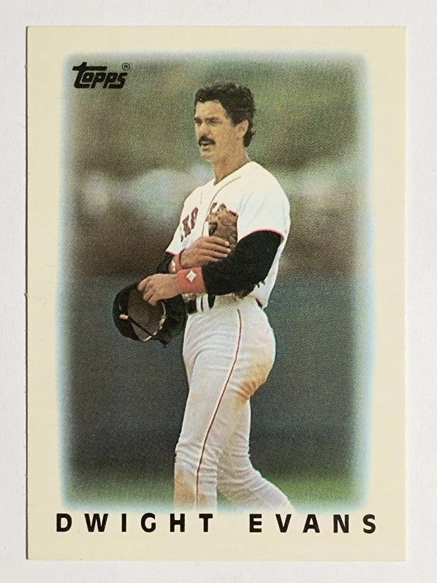 1986 Topps Mini Leaders #5 Dwight Evans