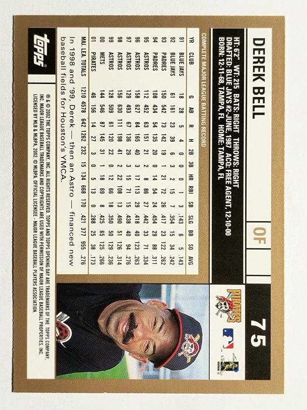 2002 Topps Opening Day #75 Derek Bell