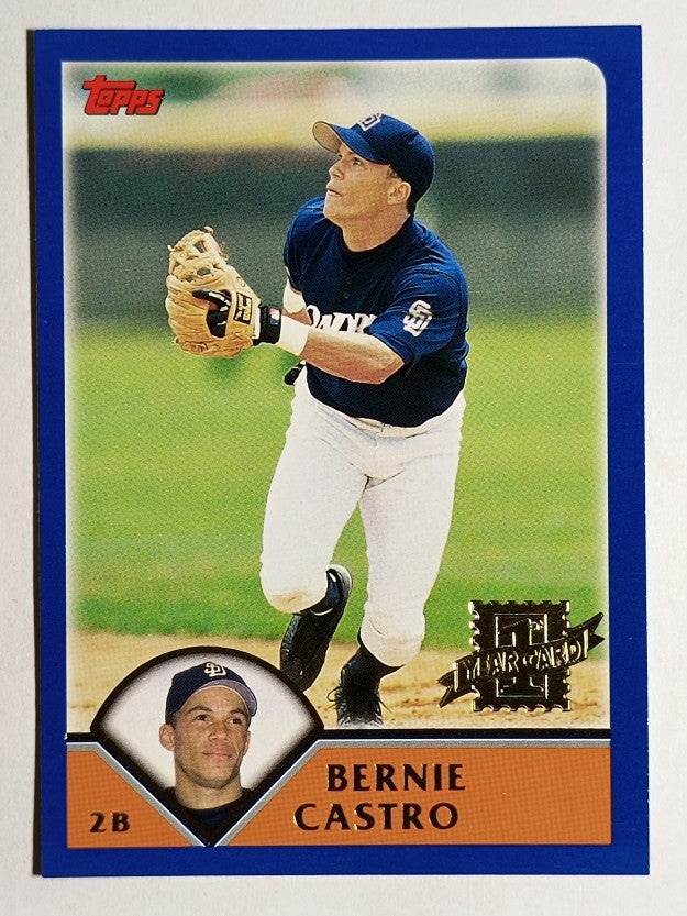 2003 Topps #303 Bernie Castro FY RC