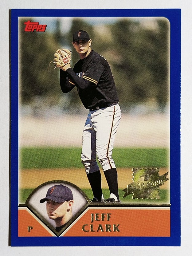 2003 Topps #315 Jeff Clark FY RC
