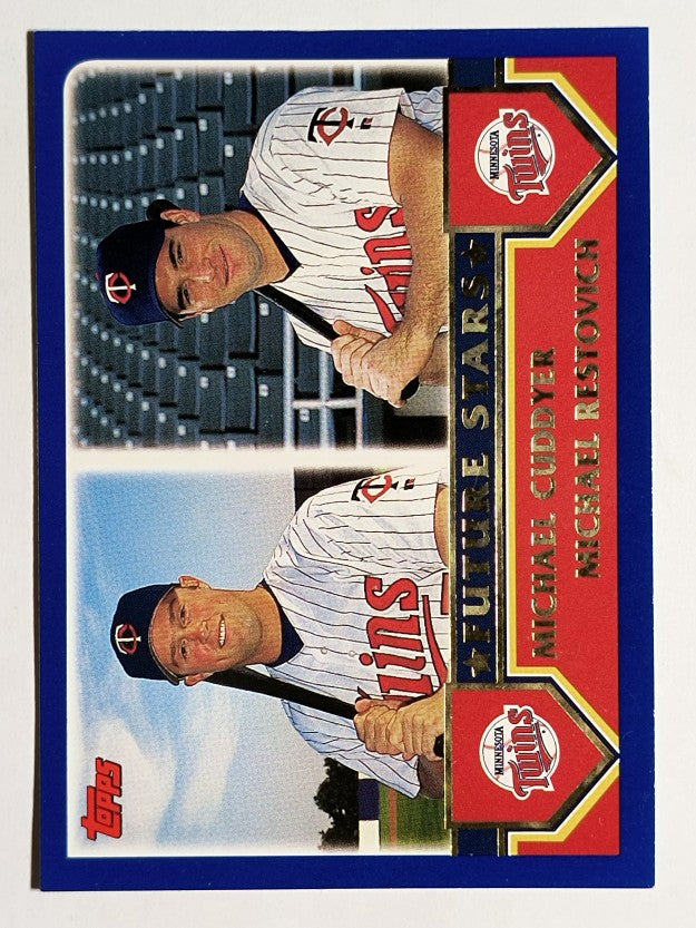 2003 Topps #329 Michael Cuddyer/Michael Restovich FS