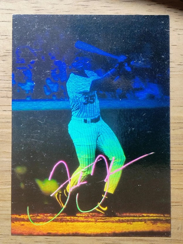 1991 Arena Holograms #3A Frank Thomas Silver