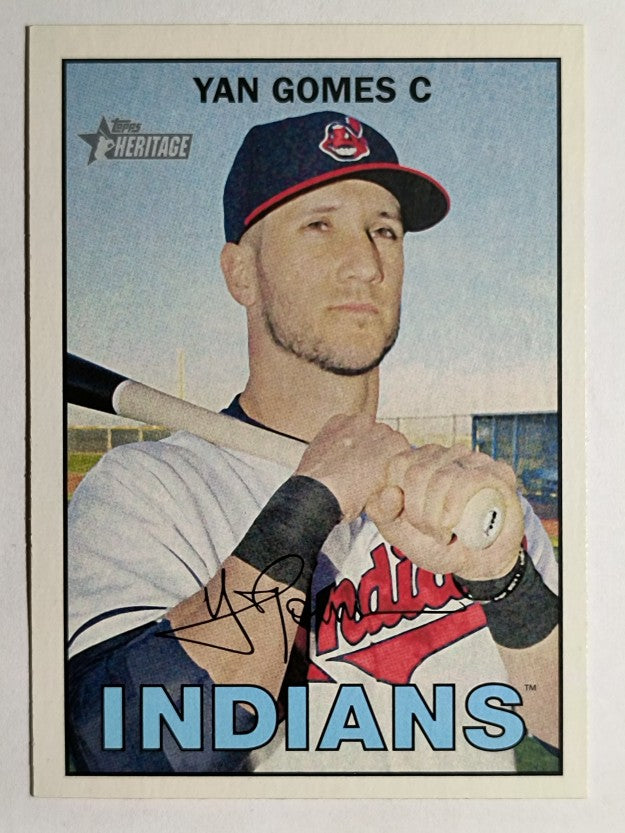 2016 Topps Heritage #15 Yan Gomes