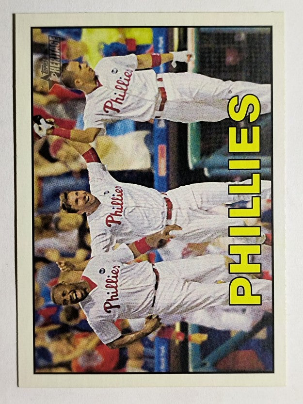 2016 Topps Heritage #359 Philadelphia Phillies