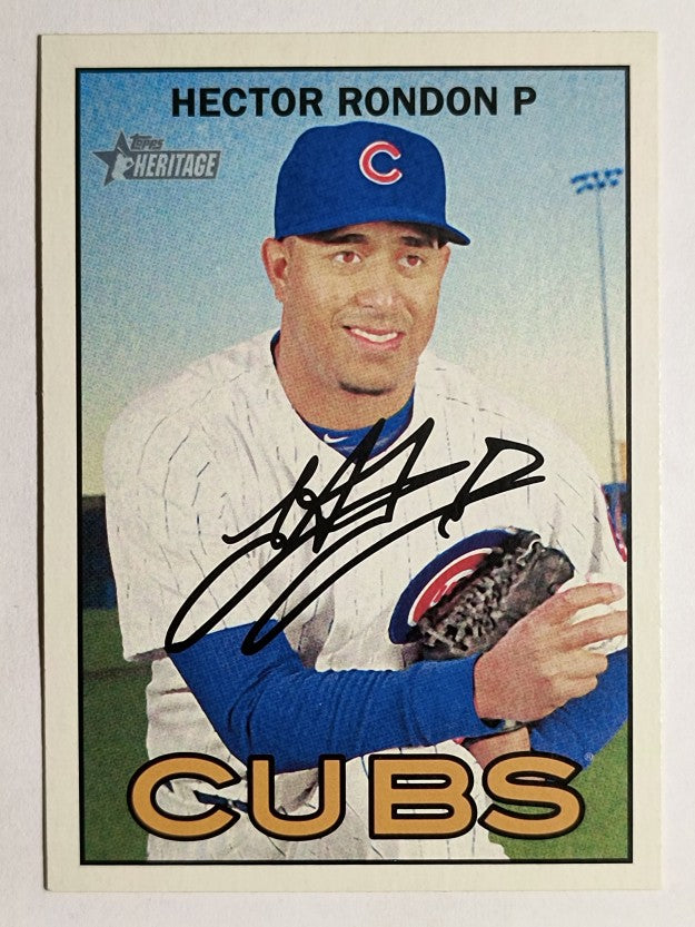 2016 Topps Heritage #386 Hector Rondon