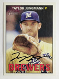 2016 Topps Heritage #489 Taylor Jungmann SP