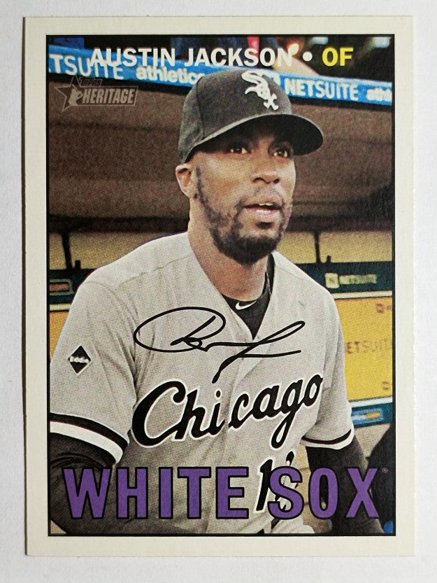 2016 Topps Heritage #511 Austin Jackson