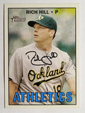 2016 Topps Heritage #513 Rich Hill