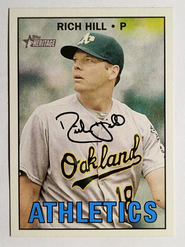 2016 Topps Heritage #513 Rich Hill