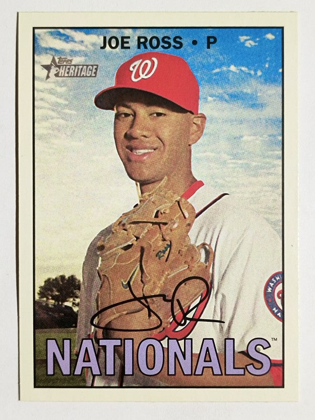 2016 Topps Heritage #541 Joe Ross