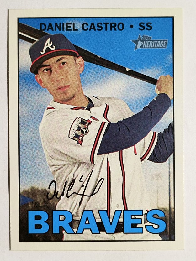 2016 Topps Heritage #543 Daniel Castro