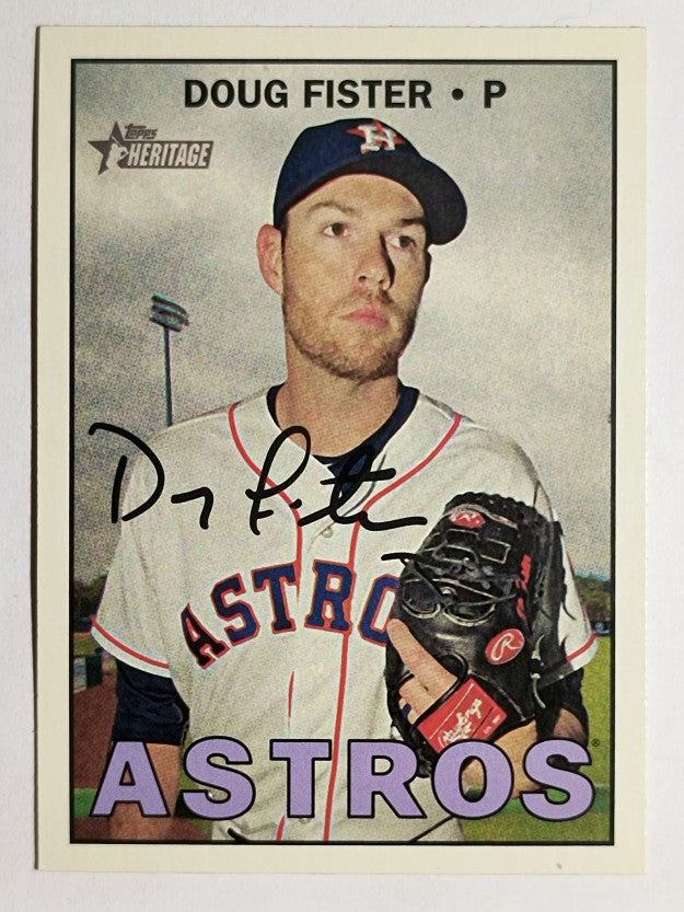 2016 Topps Heritage #572 Doug Fister