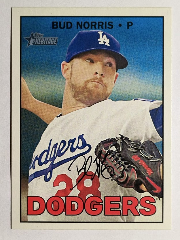 2016 Topps Heritage #574 Bud Norris