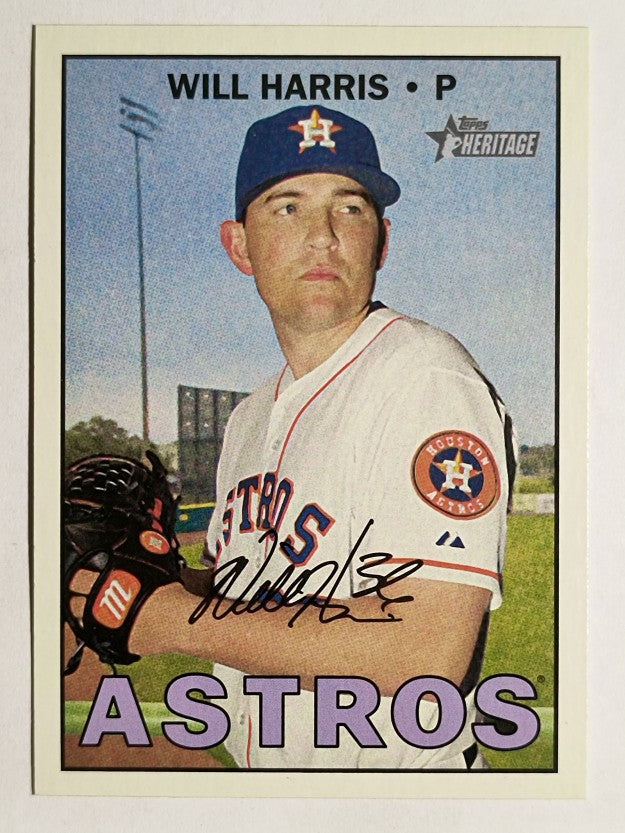 2016 Topps Heritage #579 Will Harris