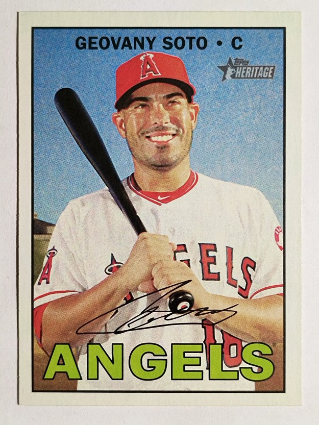 2016 Topps Heritage #661 Geovany Soto