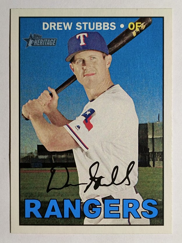 2016 Topps Heritage #678 Drew Stubbs