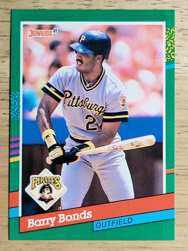 1991 Donruss #495 Barry Bonds