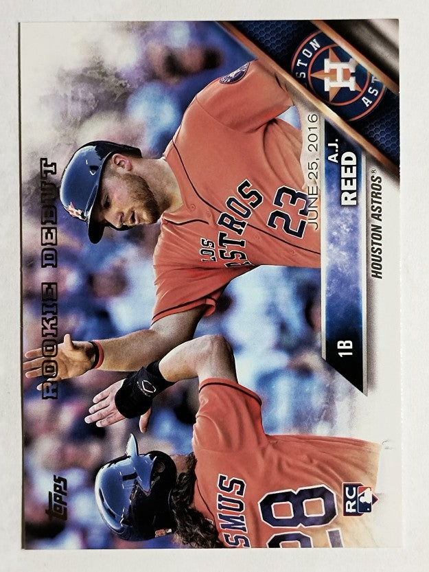 2016 Topps Update #US89 A.J. Reed RD