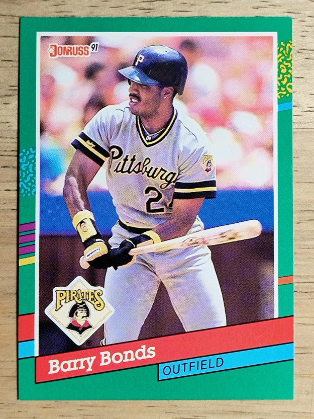 1991 Donruss #495 Barry Bonds