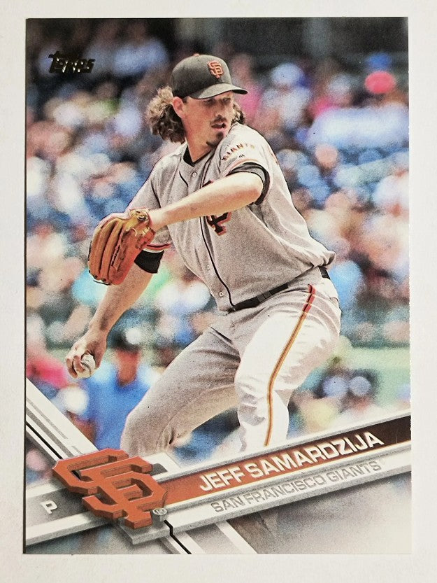 2017 Topps #463 Jeff Samardzija