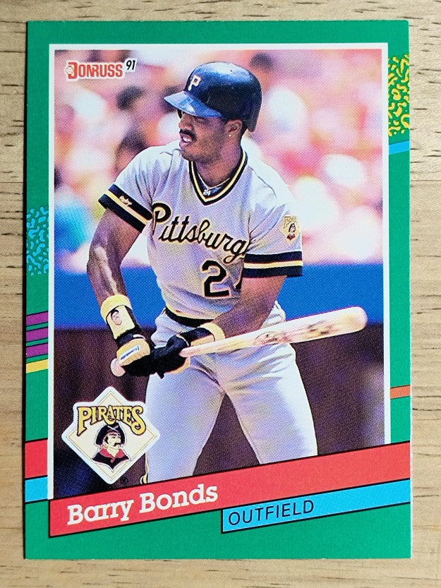 1991 Donruss #495 Barry Bonds