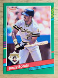 1991 Donruss #495 Barry Bonds