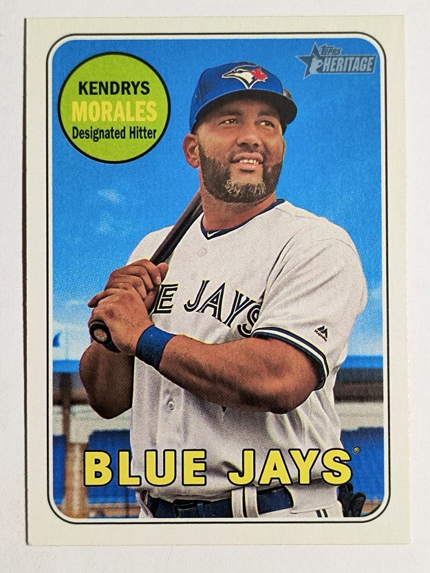 2018 Topps Heritage #124 Kendrys Morales