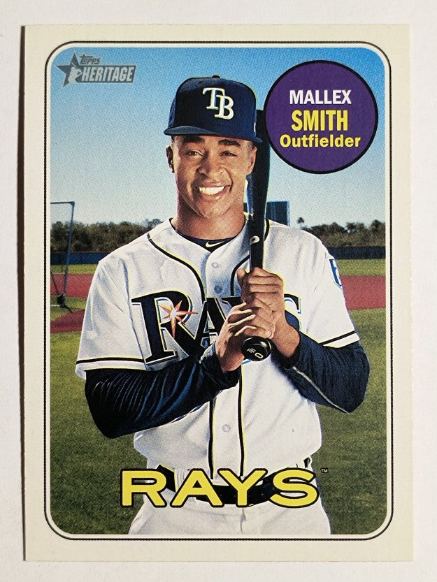 2018 Topps Heritage #505 Mallex Smith