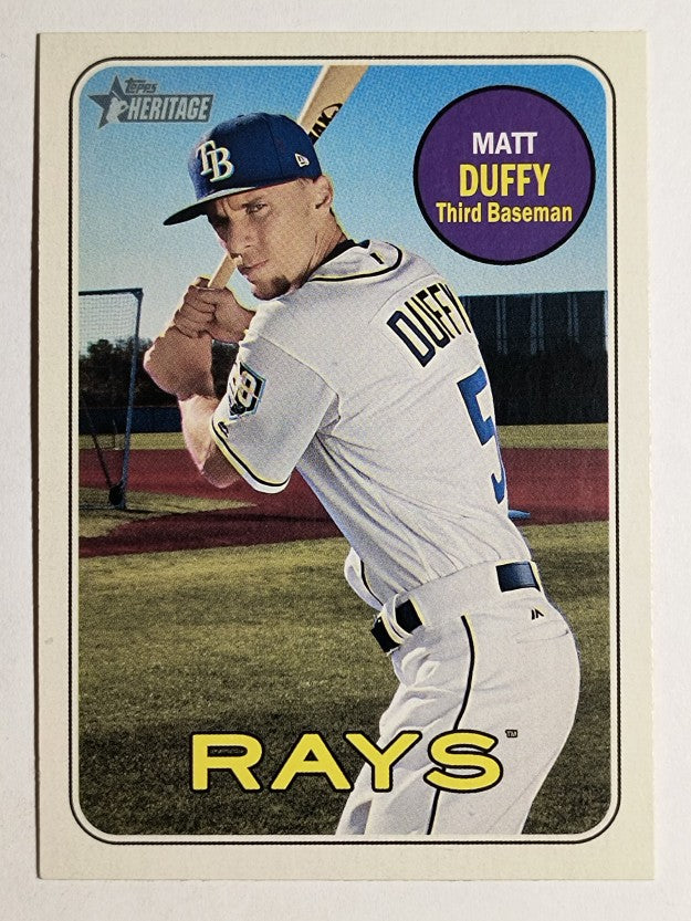 2018 Topps Heritage #514 Matt Duffy