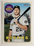 2018 Topps Heritage #522 Chris Iannetta