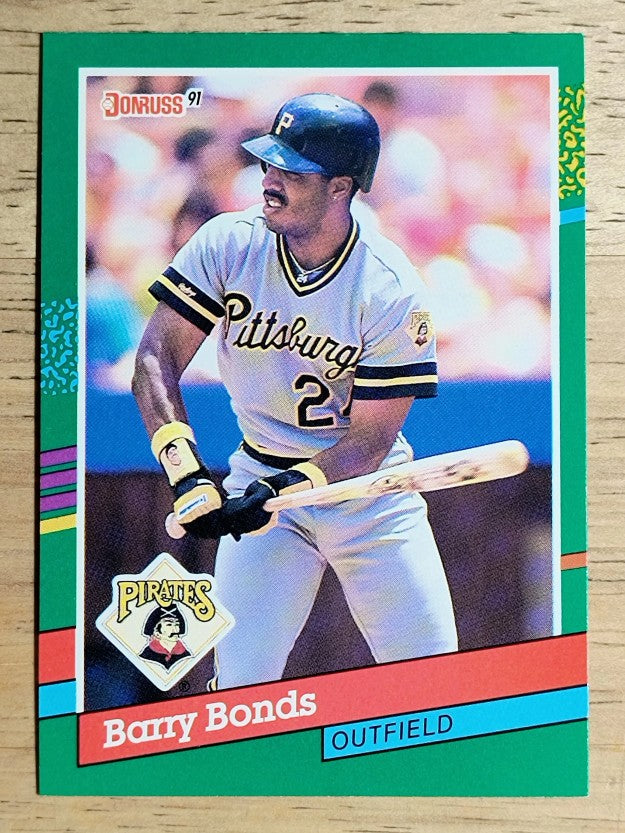 1991 Donruss #495 Barry Bonds