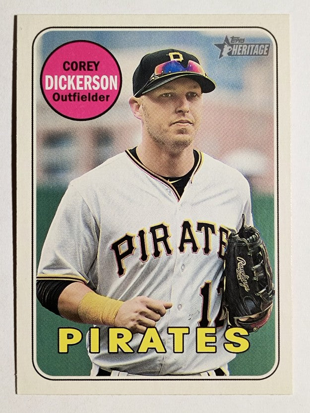 2018 Topps Heritage #527 Corey Dickerson