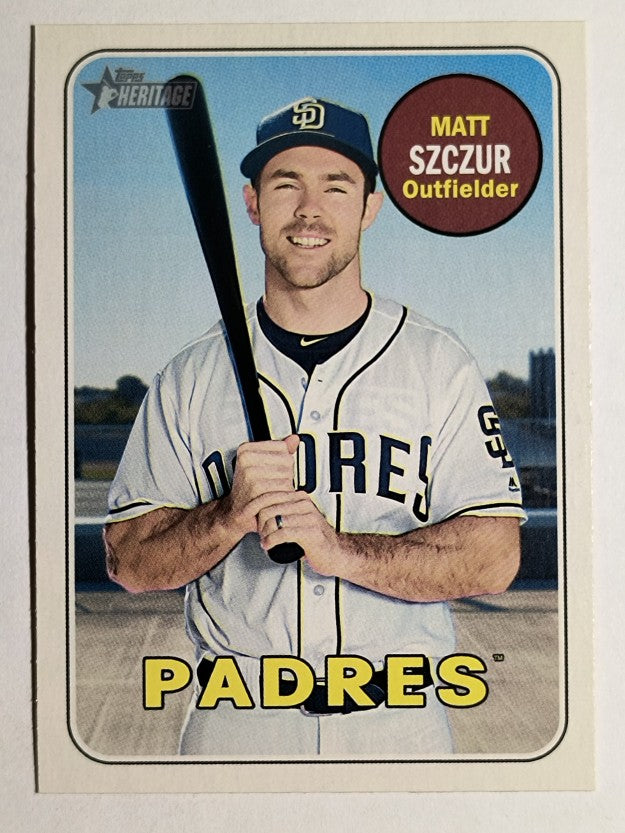 2018 Topps Heritage #528 Matt Szczur