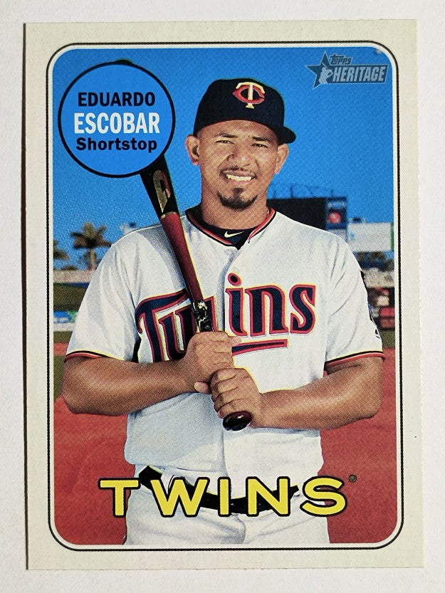 2018 Topps Heritage #538 Eduardo Escobar