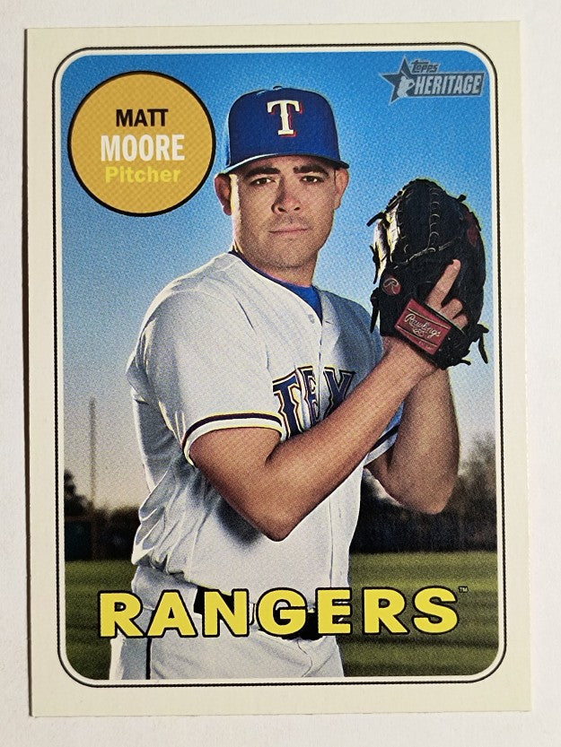 2018 Topps Heritage #555 Matt Moore