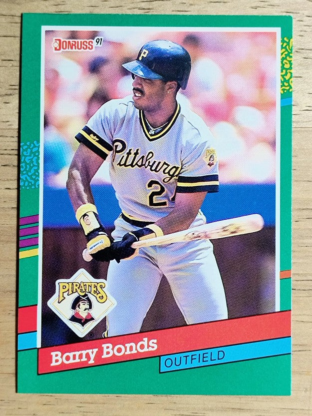 1991 Donruss #495 Barry Bonds