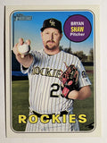 2018 Topps Heritage #571 Bryan Shaw