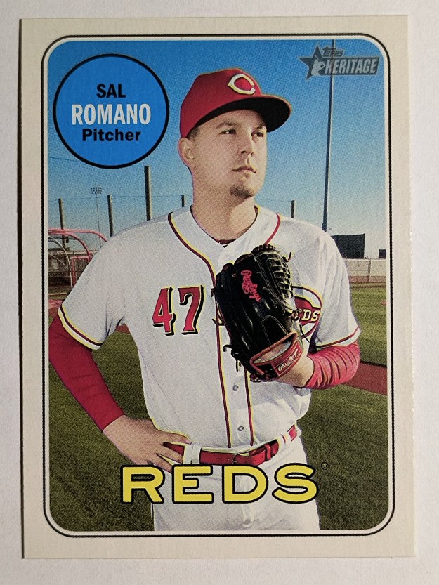 2018 Topps Heritage #581 Sal Romano