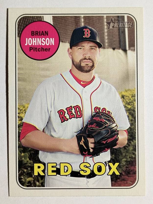 2018 Topps Heritage #582 Brian Johnson