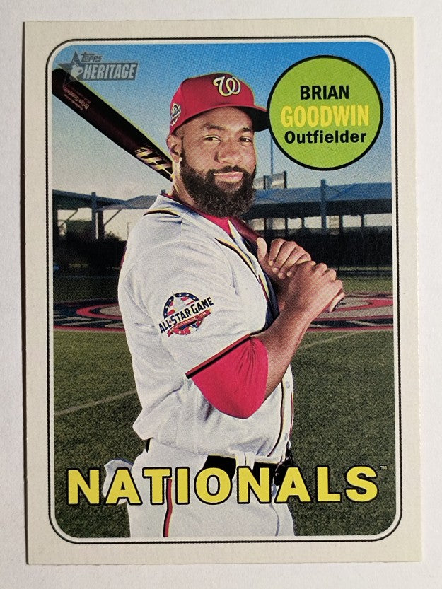 2018 Topps Heritage #585 Brian Goodwin
