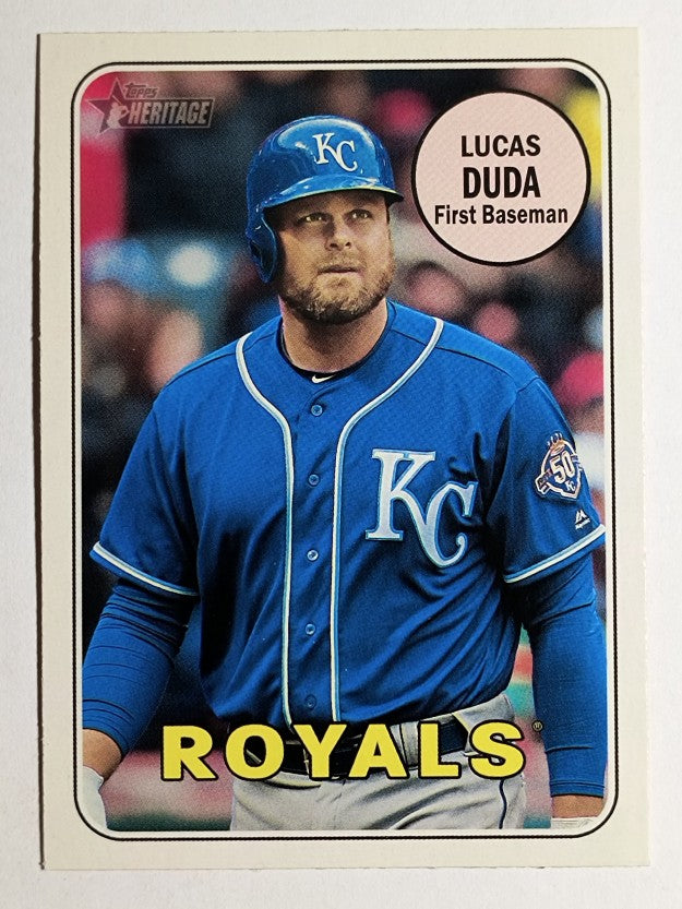 2018 Topps Heritage #588 Lucas Duda