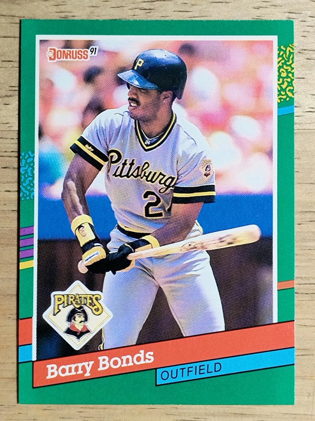 1991 Donruss #495 Barry Bonds