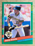 1991 Donruss #495 Barry Bonds