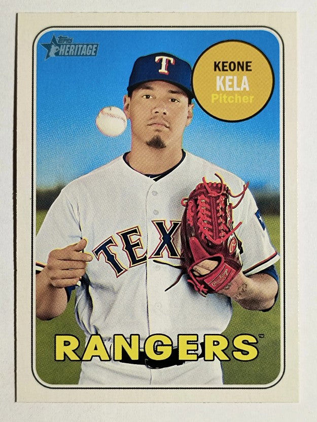 2018 Topps Heritage #609 Keone Kela