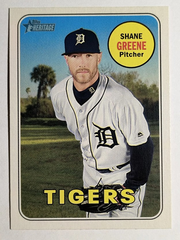 2018 Topps Heritage #617 Shane Greene