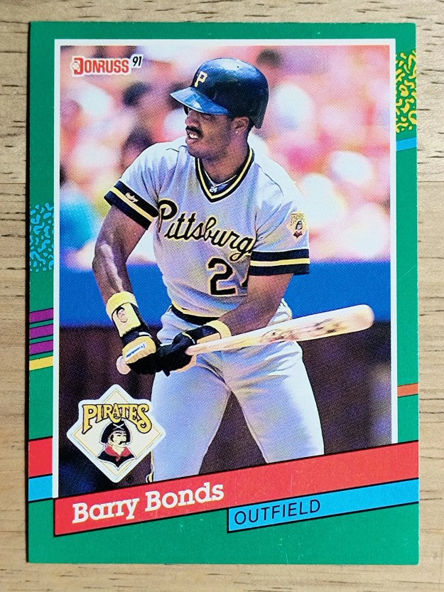1991 Donruss #495 Barry Bonds