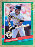 1991 Donruss #495 Barry Bonds