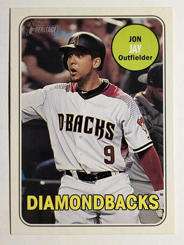 2018 Topps Heritage #658 Jon Jay