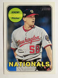 2018 Topps Heritage #667 Jeremy Hellickson