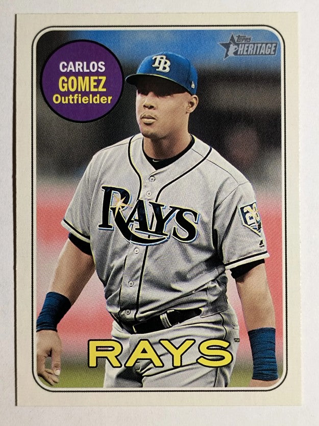 2018 Topps Heritage #671 Carlos Gomez